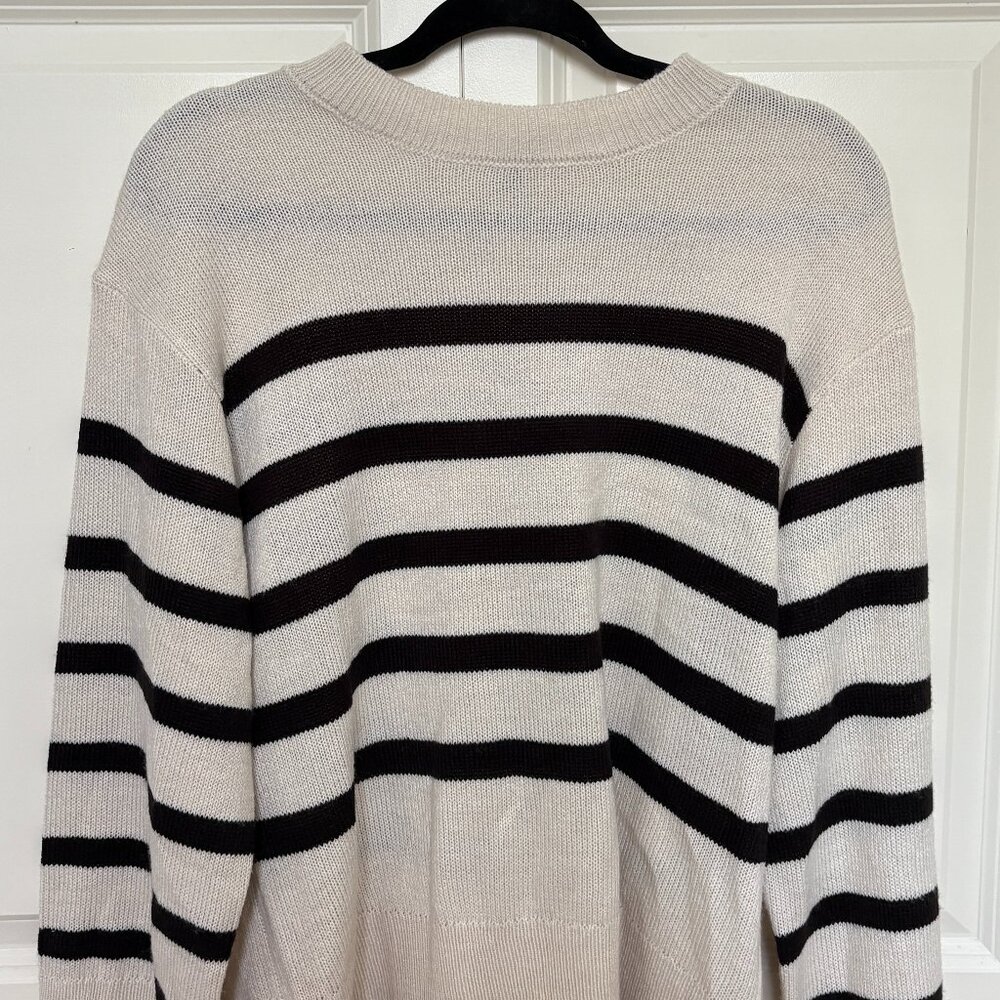 Striped Knit Sweater